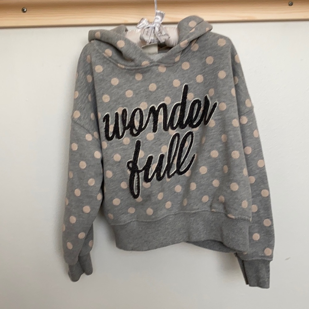 Zara Kids Polka Dot Hoodie